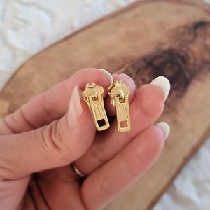 OOAK Handmade Zipper Earrings